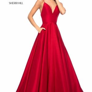NWT RED FORMAL DRESS